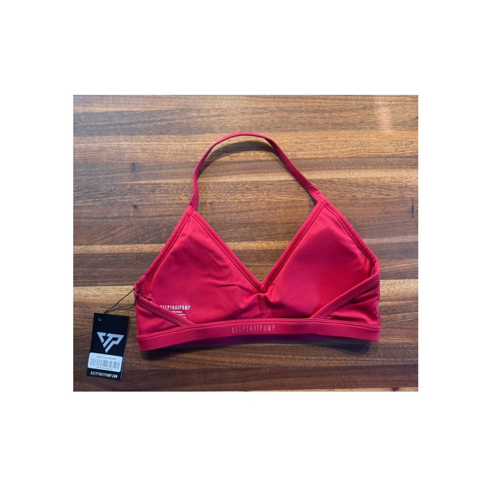 Keep That Pump (KTP) Define Sports Bra - Dark Red. Size Medium. NWT - Picture 5 of 7